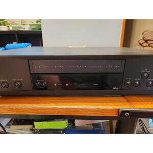 RCA VR519 VCR 4 Head VHS Player Tested Works No Remote. Comes With 4 VHS tapes.